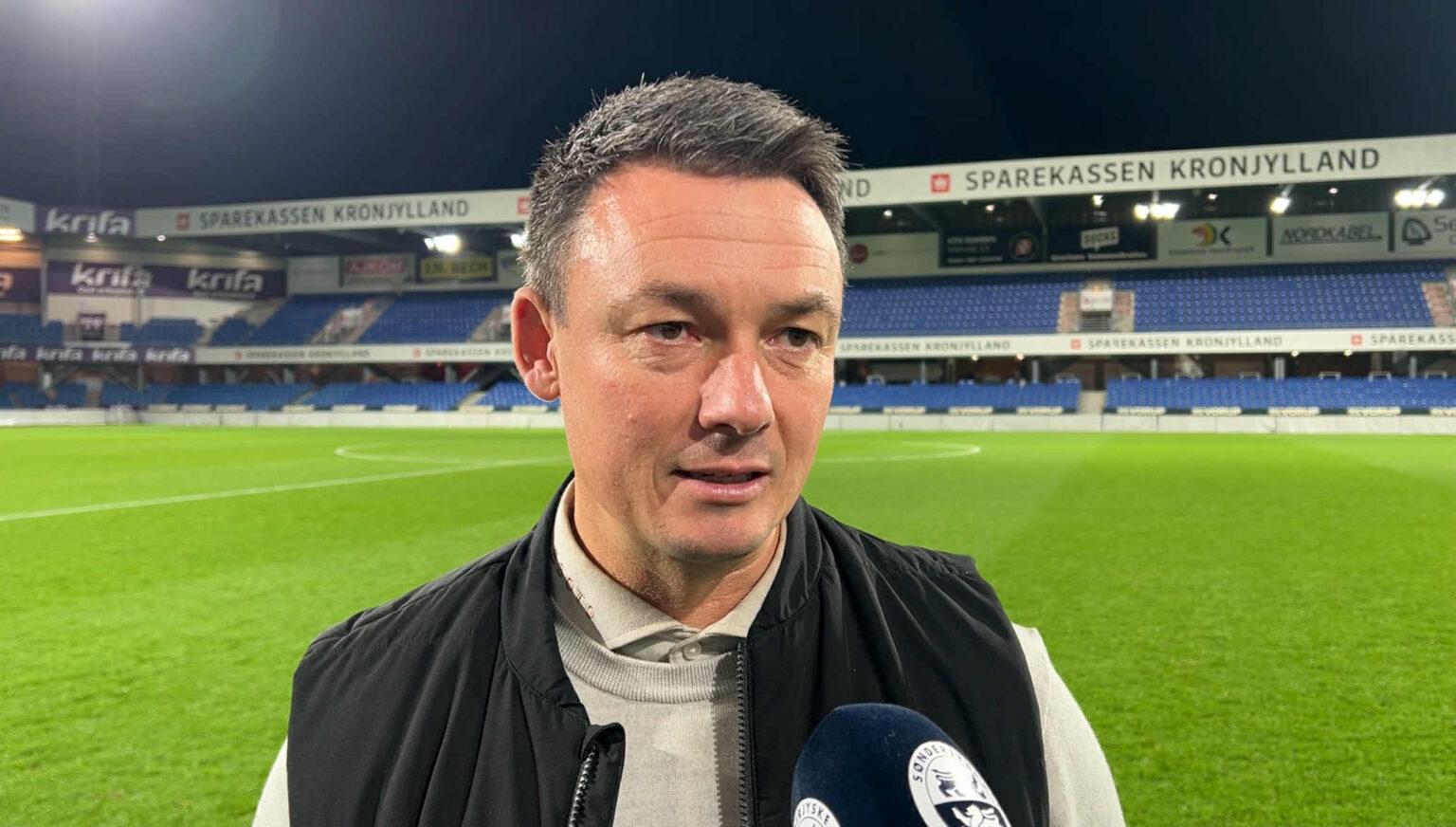 Thomas Nørgaard efter flot point i Randers - Sønderjyske Fodbold